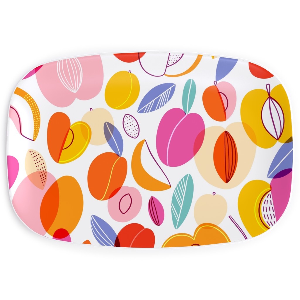 I Love Summer Fruit - Multi Serving Platter, Multicolor