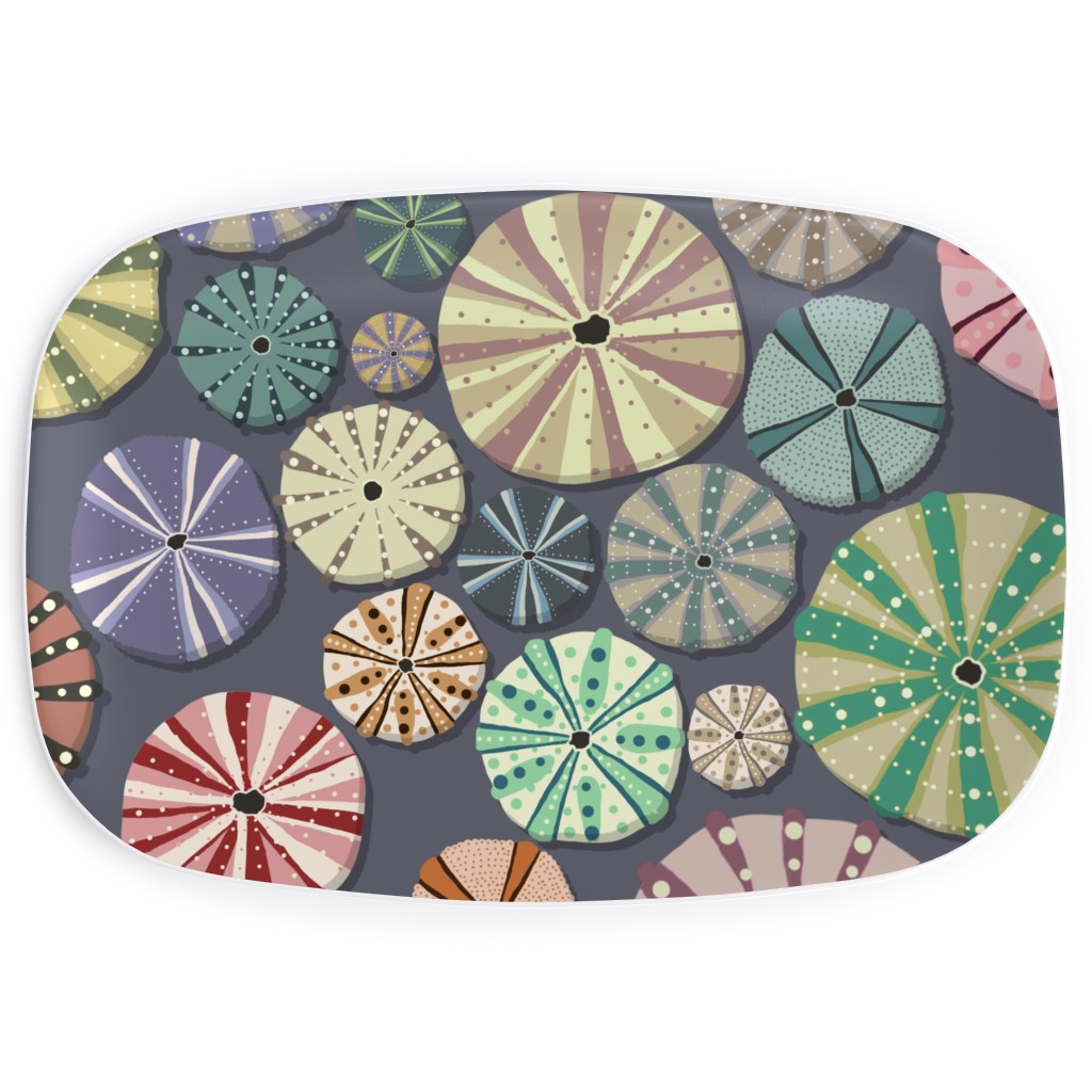 Sea Urchins - Multi Serving Platter, Multicolor