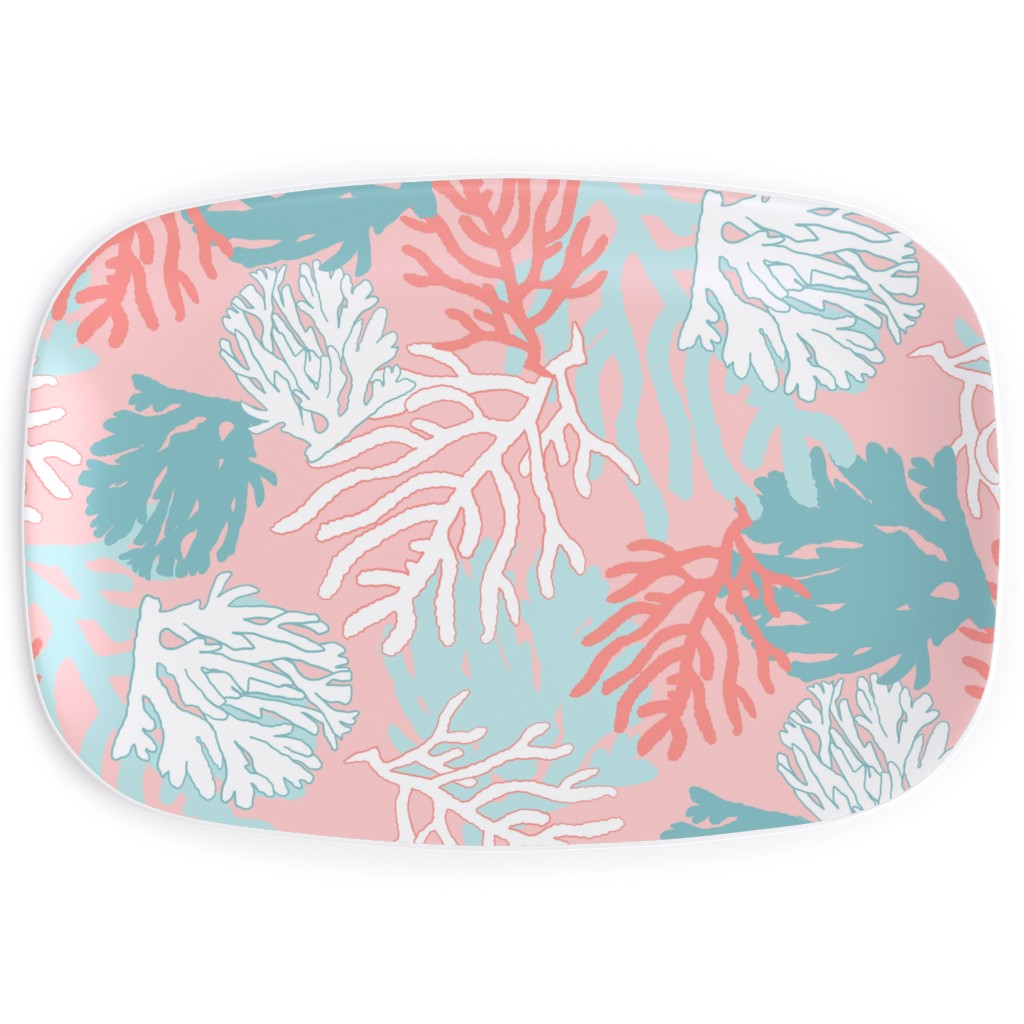 Coral Springs Serving Platter, Multicolor