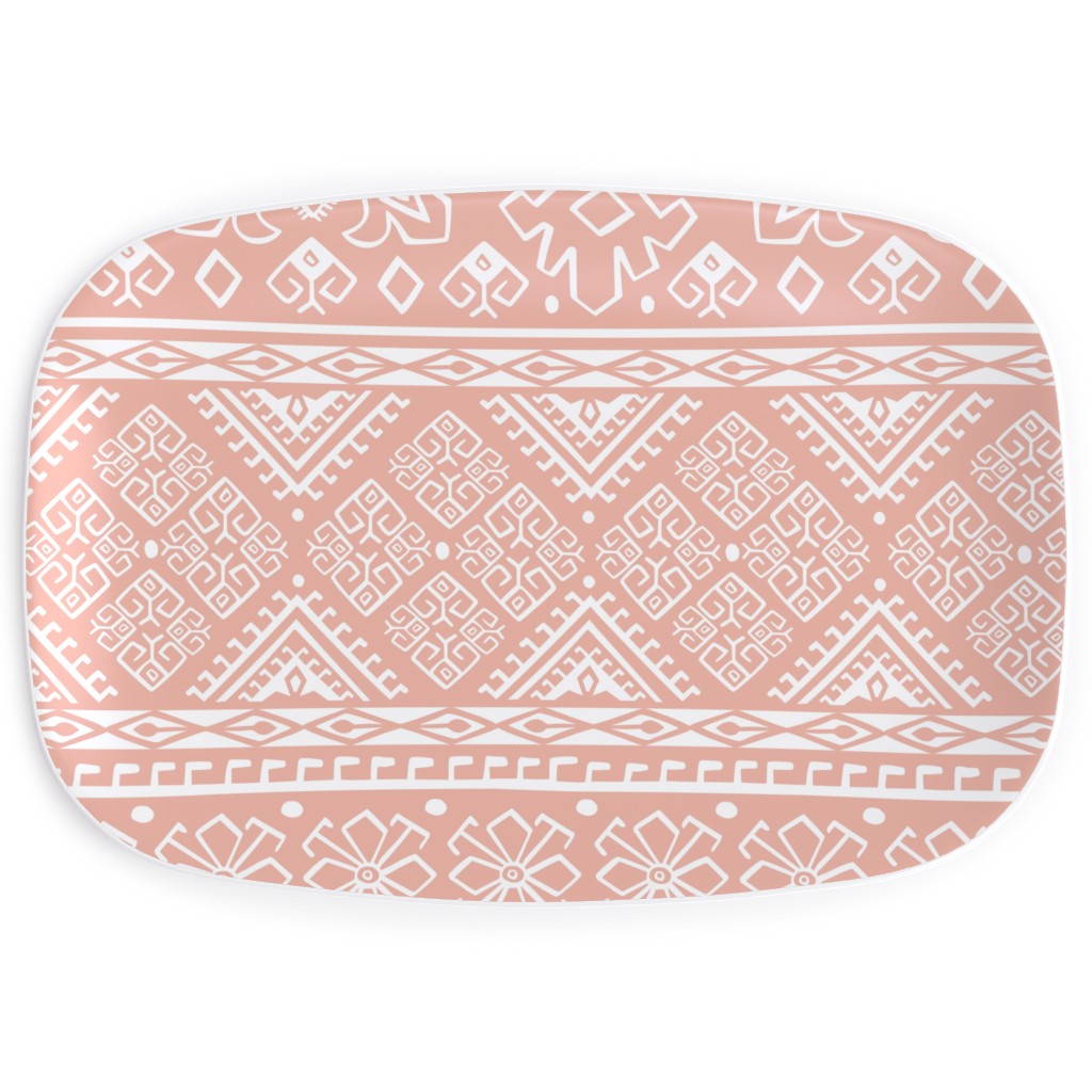 Grand Bazaar - Blush Pink Serving Platter, Pink