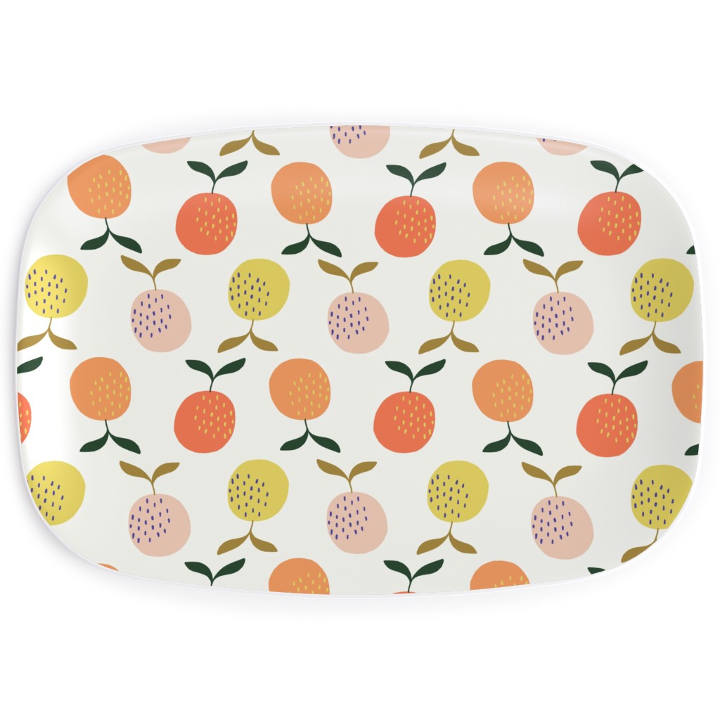 Little Oranges - Multi Serving Platter, Orange