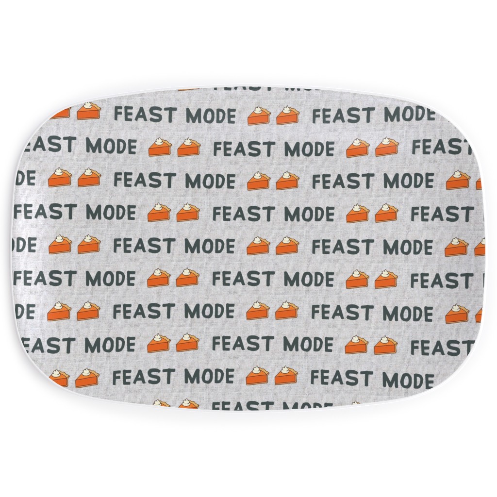 Feast Mode - Nandor Olive Serving Platter, Gray