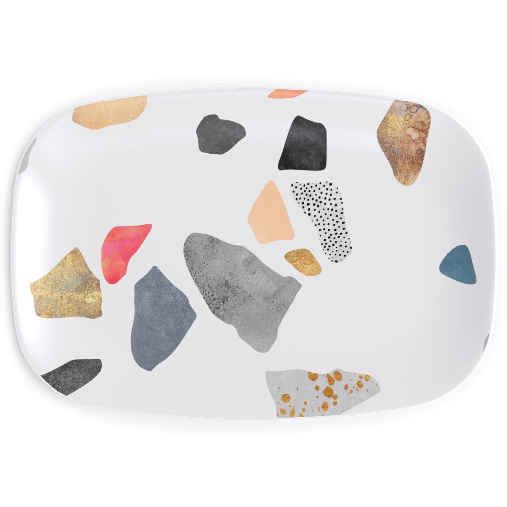 Treasure of Terrazzo - Multi Serving Platter, Multicolor