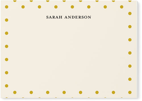Contemporary Dots Post-it� Notes, 3x4, Beige