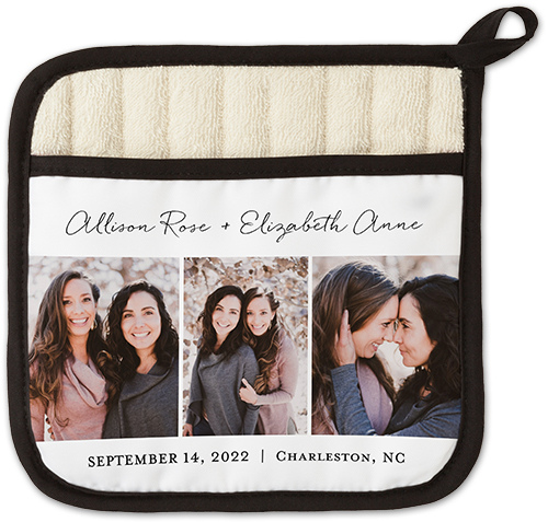 Gallery of Three Banner Pot Holder, Multicolor, multi