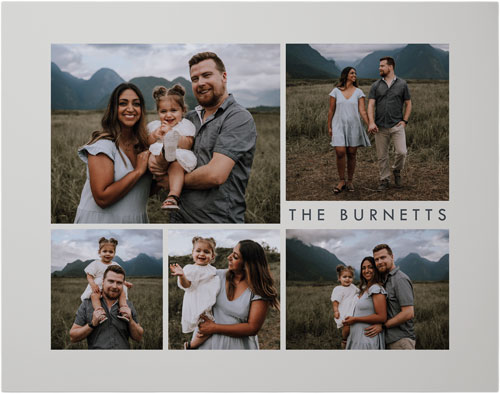 Modern Gallery of Five Premium Poster, Multicolor, multi