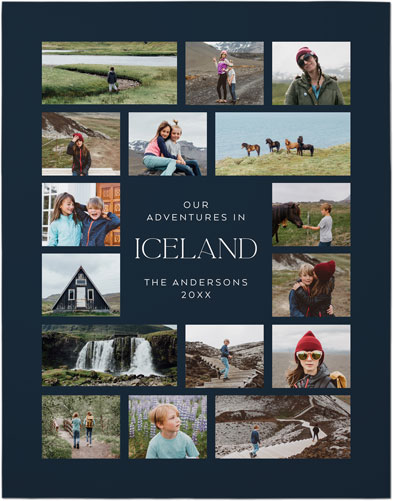 Travel Gallery Premium Poster, Multicolor, multi