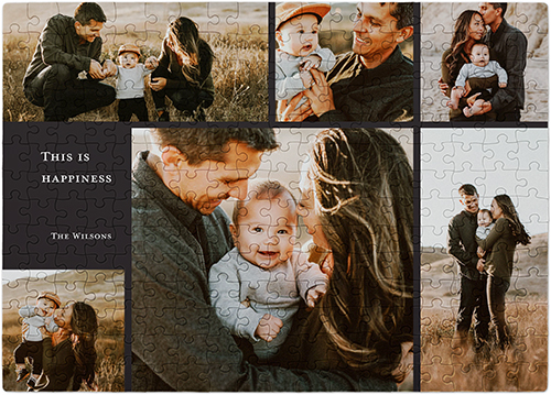 Gallery of Six Collage Puzzle, Puzzle Board, 252 pieces, Rectangle, Puzzle, Multicolor, multi