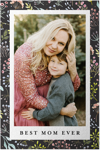 Best Ever Florals Puzzle, Puzzle Board, 1014 pieces, Rectangle, Puzzle, Black, black