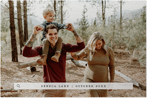 Travel Banner Puzzle, Puzzle Board, 1014 pieces, Rectangle, Puzzle, Black, black