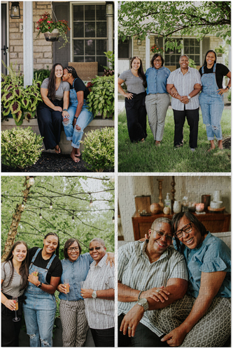 Gallery of Four Portrait Puzzle, Puzzle Board, 1014 pieces, Rectangle, Puzzle, Multicolor, multi