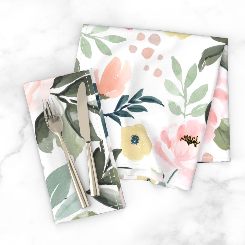 Peony Garden - Pink Cloth Napkin | Shutterfly