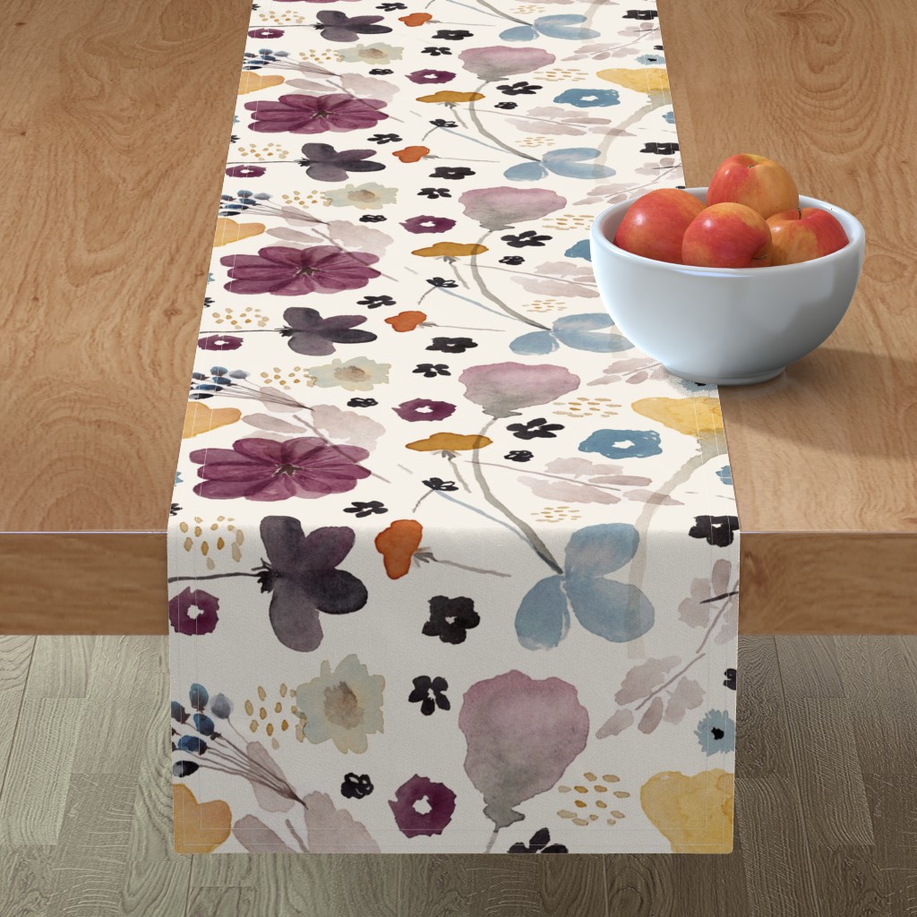 Watercolordesigned Table Runners Shutterfly