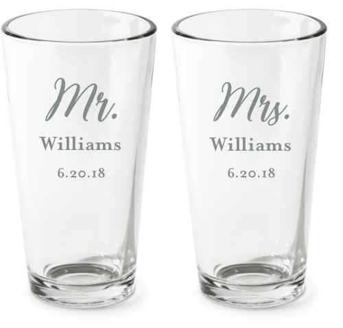 Pint Glass Set Of 2