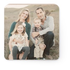 photo gallery square wooden magnet