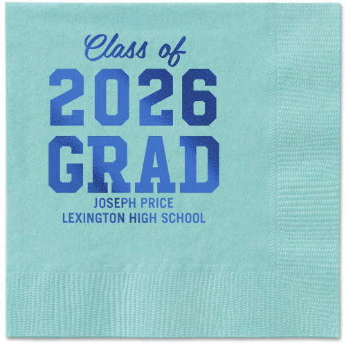 Custom Blue Graduation Gifts