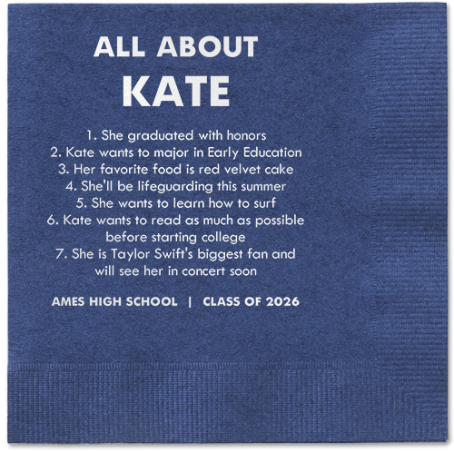 White Cocktail Napkins