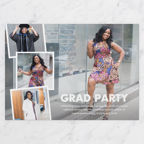 Cute Graduation Invitation