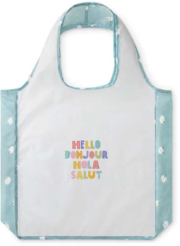 Bonjour Reusable Shopping Bag, Floral, Multicolor