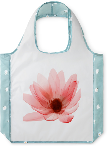 Pink Floral Reusable Shopping Bag, Floral, Multicolor