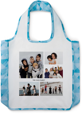 gallery of five reusable shopping bag