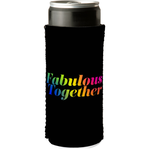Fabulous Together Slim Can Cooler, Slim Can Cooler, Multicolor
