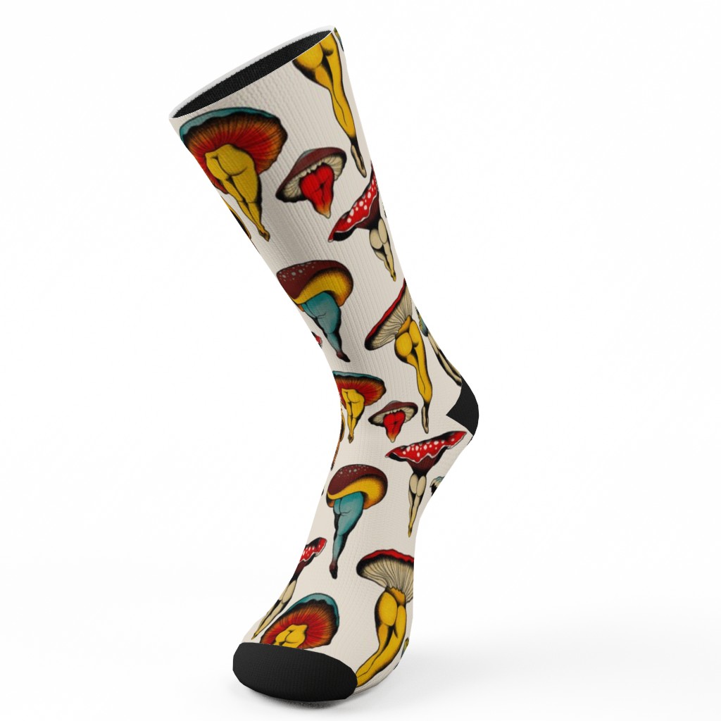 Sexy Mushrooms Custom Socks Shutterfly
