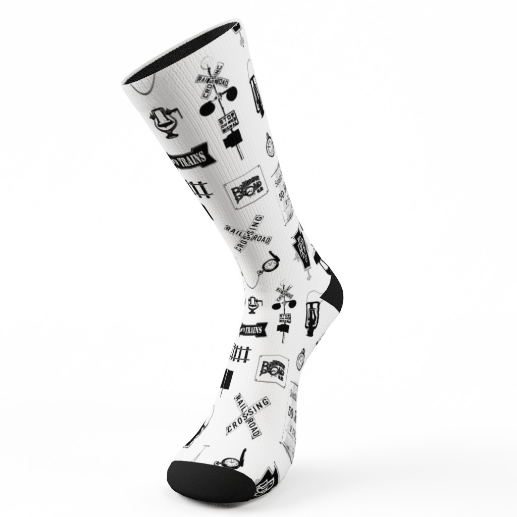 Railroad Custom Socks Shutterfly
