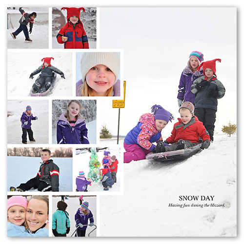 Photo on Photo Horizontal High Count, 8x8white