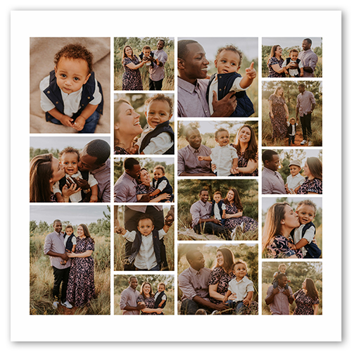 Gallery Collage of Twenty Four, -12x12-Multicolor