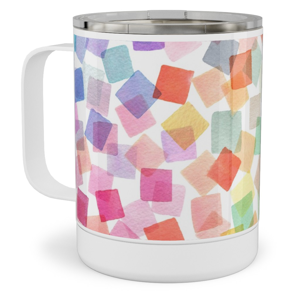 Confetti Party - Multi Stainless Steel Mug, 10oz, Multicolor