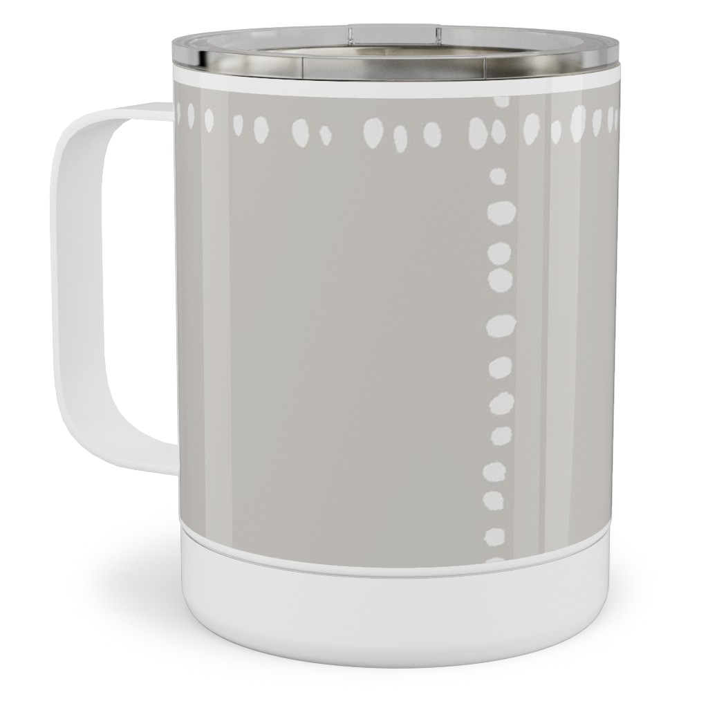 Soul Garden Stainless Steel Mug, 10oz, Gray, Smoke