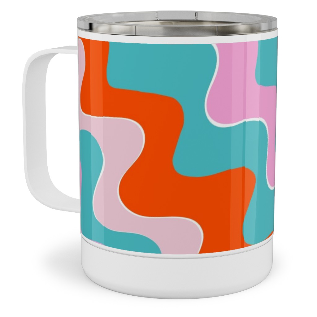 Candy Melt - Multi Stainless Steel Mug, 10oz, Multicolor
