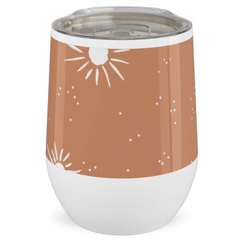 Bohemian Style Travel Mugs With Lids