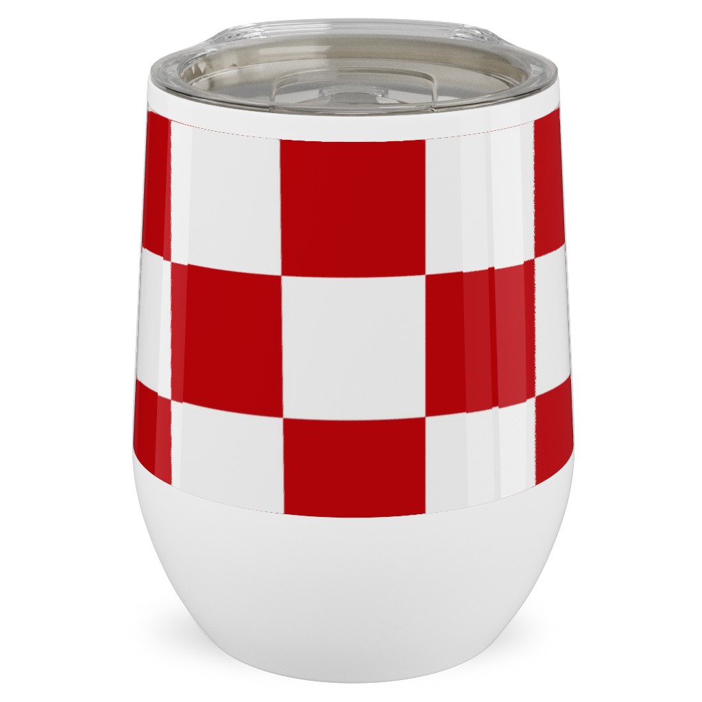 Red And White Tumbler