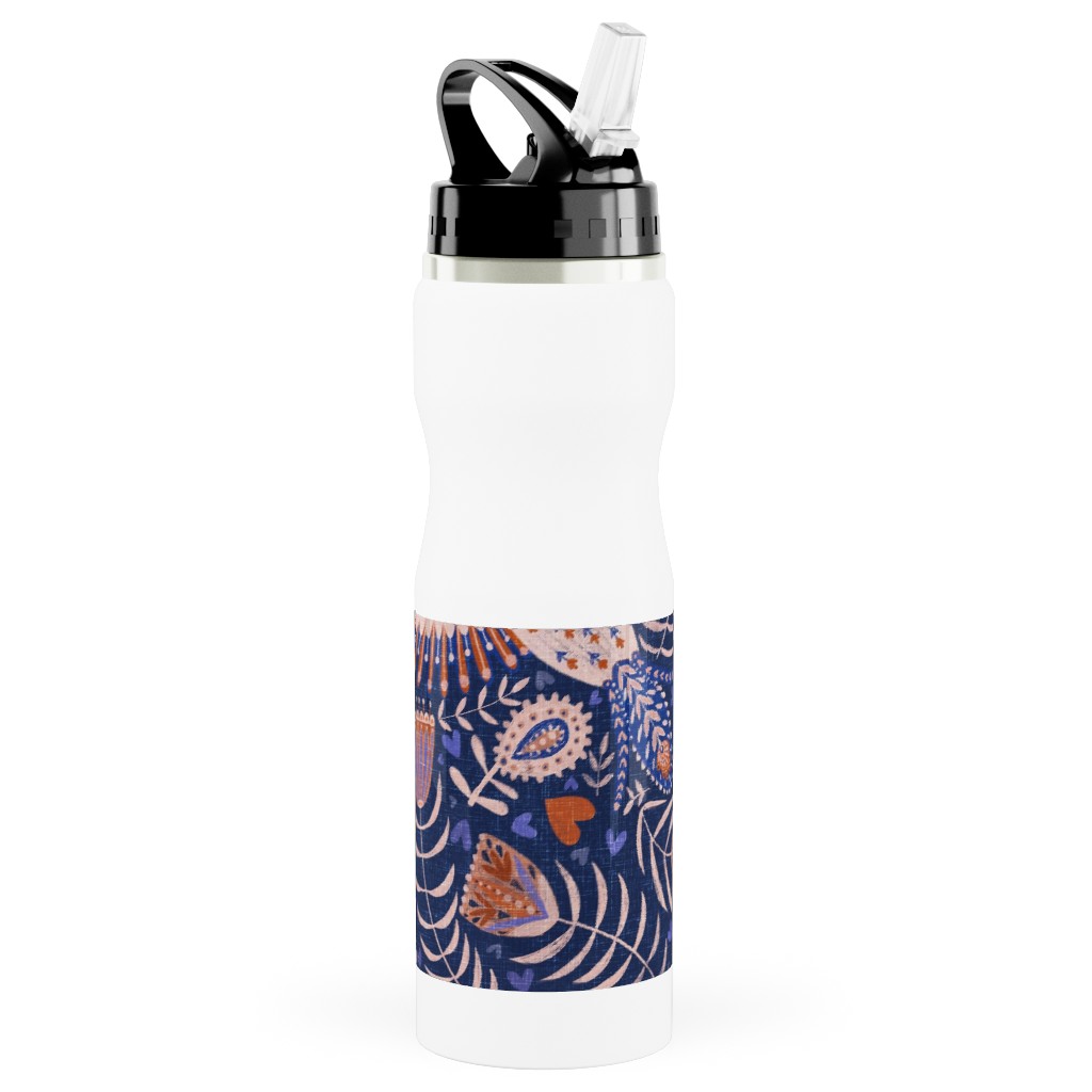 Birds Stainless Steel Vacuum Flask