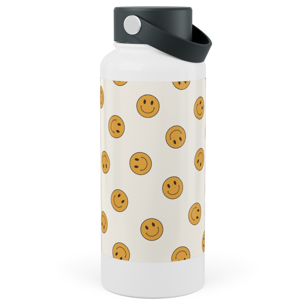 smiley face' Water Bottle