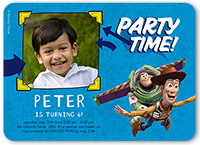 disney pixar toy story celebration birthday invitation 5x7 flat