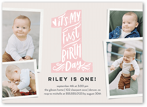Baby Birthday Cards