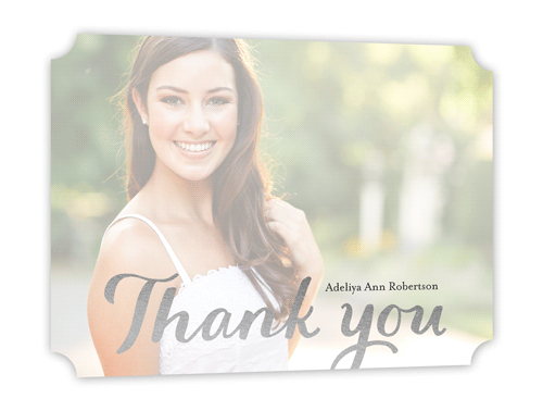 Foil Thank You Cards