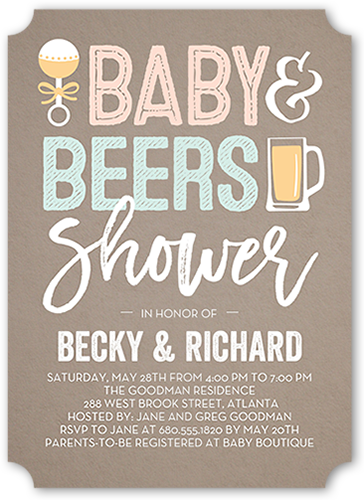 shutterfly baby shower invitations