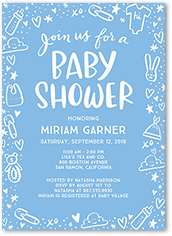 shutterfly baby boy shower invitations