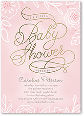 Baby Shower Invitations Custom Baby Shower Invites Shutterfly