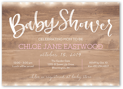 shutterfly baby shower