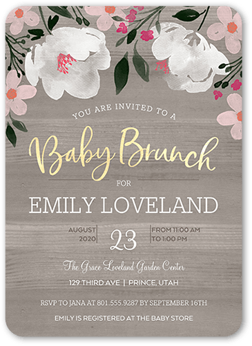 baby shower invitations in store