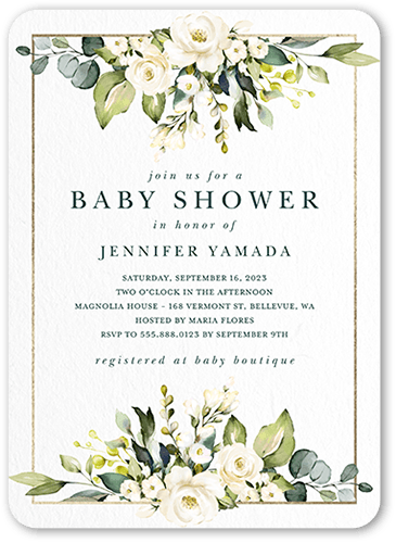 Baby Shower Invitations For Summer