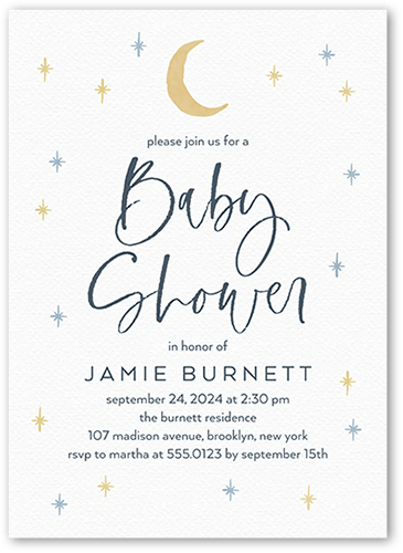 Shutterfly baby sprinkle fashion invitations