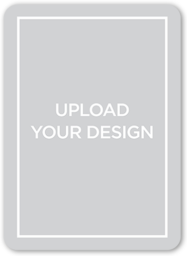 Upload Your Own Design Moving Announcement, Rounded Corners