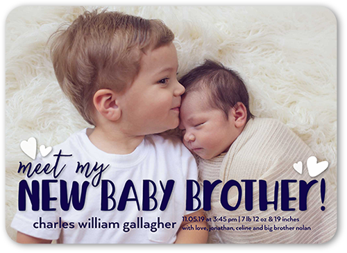 big brother birth announcement