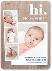 office birth announcement